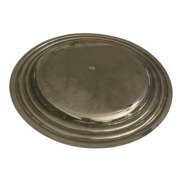 VINTAGE 17 PC. GOLD/SILVER DEMITASSE ESPRESSO SET TRAY, PORCELAIN CUPS & SPOONS - Picture 11 of 15